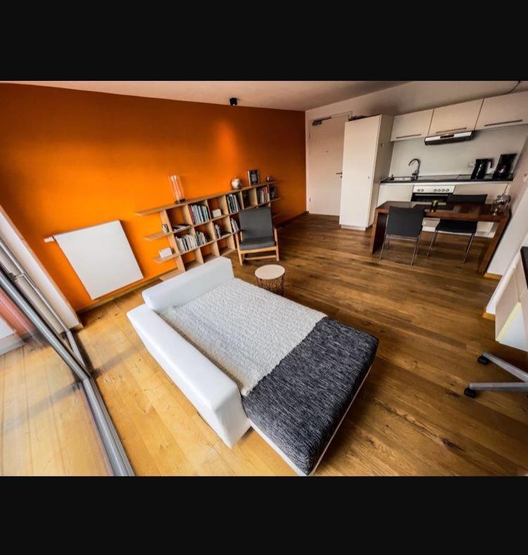 Zimmer - Modernes Apartment Mit 45 Qm. Straubing Bagian luar foto